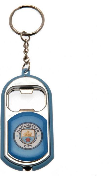 Produktbild Manchester City FC Schlüsselanhänger Flaschenöffner Mit Licht