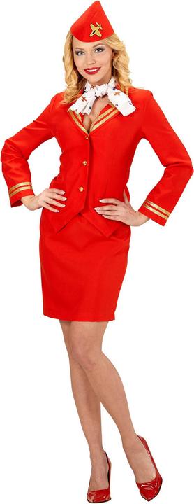 Produktbild Widmann STEWARDESS (Jacke, Rock, Halstuch, Mütze), M (M)