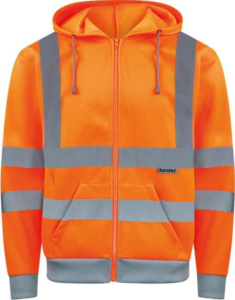 Immagine prodotto Korntex Felpa con cappuccio Hi-Vis (L)