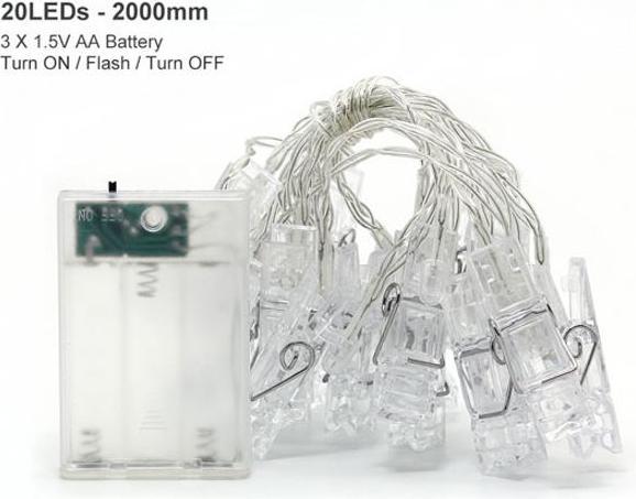 Actual product image MU Classic Foto Clips (2 m)