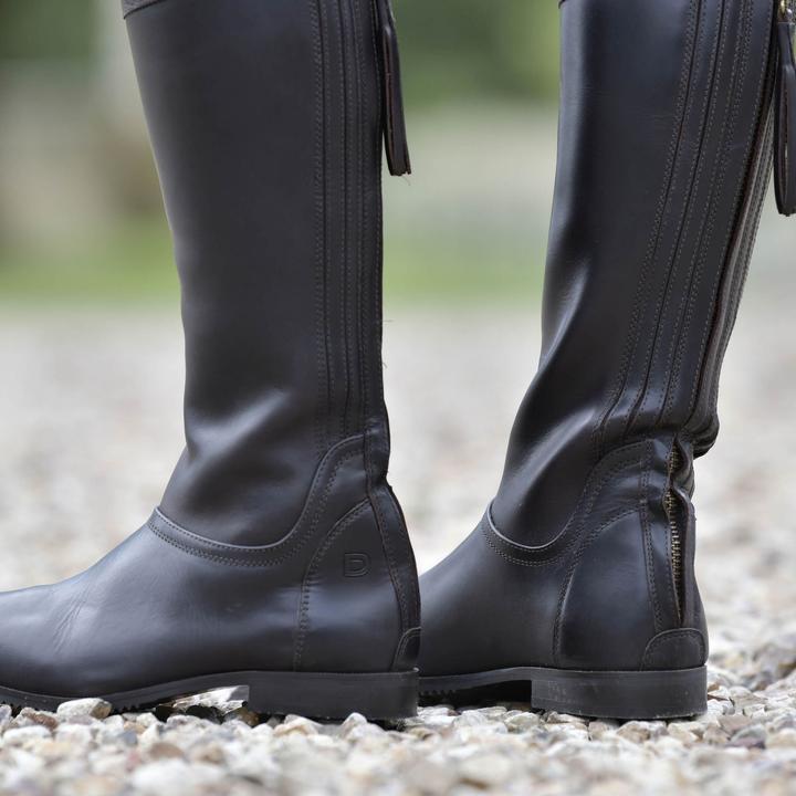 Actual product image Dublin Unisex Adult Nore Leather Waterproof Country Boots (39.5)