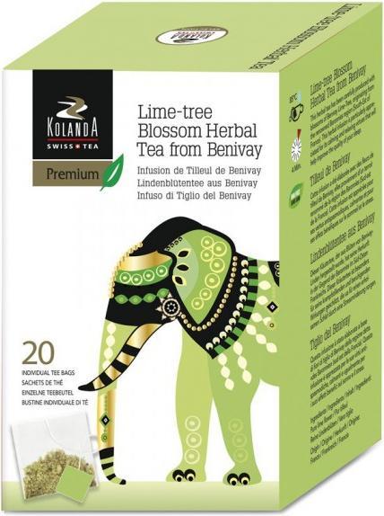 Actual product image Kolanda Premium lime blossom tea (24 g)