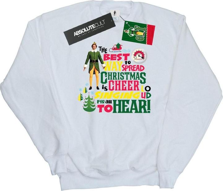 Immagine prodotto Elf Christmas Cheer Felpa Uomo (XL)