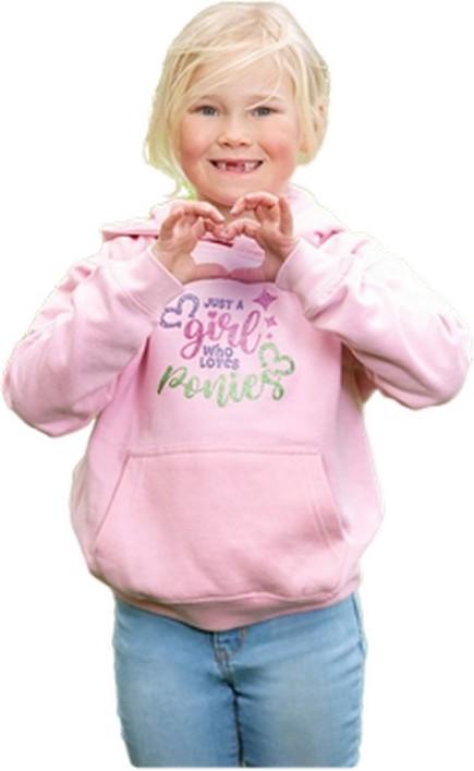 Image du produit British Country Collection Just A Girl Who Loves Ponies Sweat à capuche (104)
