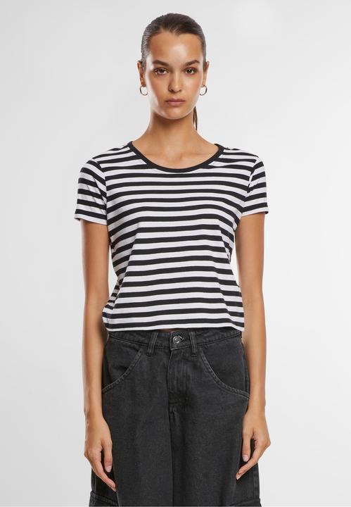 Immagine prodotto Urban Classics Maglietta corta a righe da donna - 142651 (5XL)