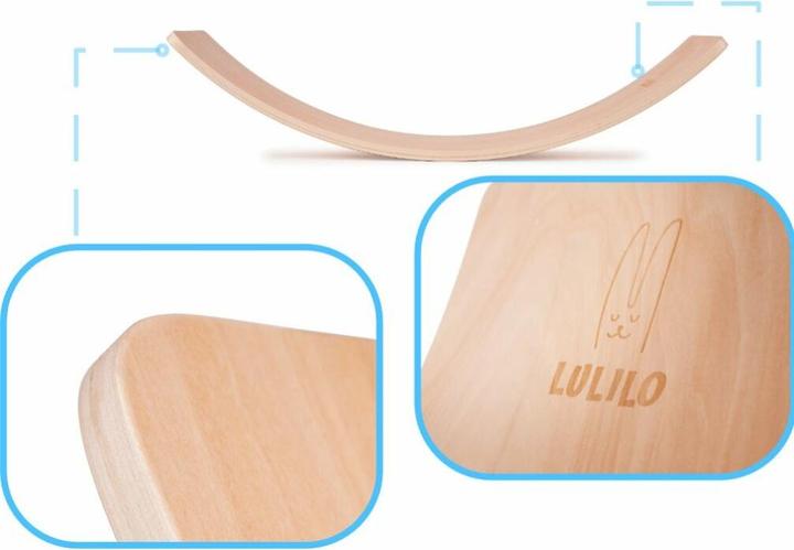 Actual product image Ikonka LULILO BOLDO Balance Board for children