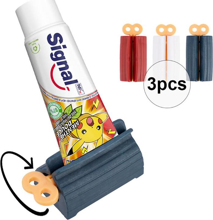 Produktbild VR Shinecon 3 Zahnpastaspender Modell Squeeze (Zahnbürstenhalter)