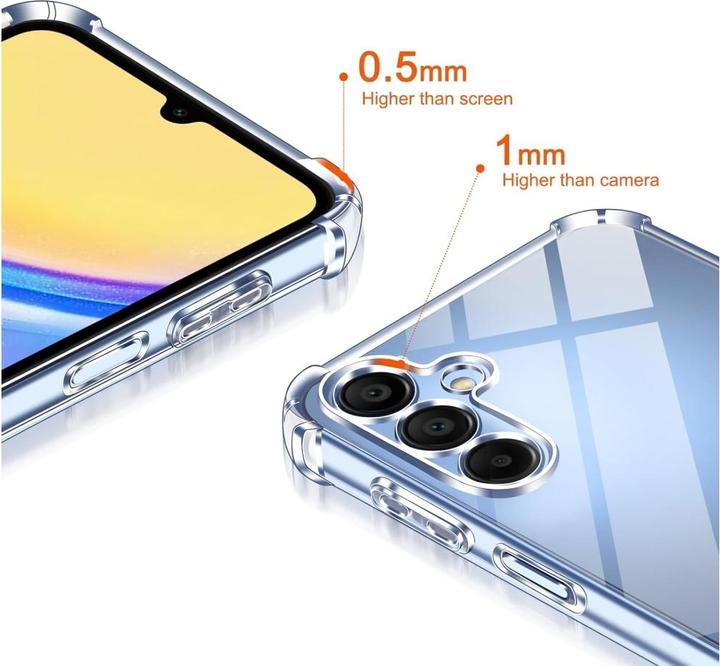 Image du produit Screenguard Samsung Galaxy A15 5G Coque Crystal Soft Airbag Bumper (Samsung Galaxy A15 5G)