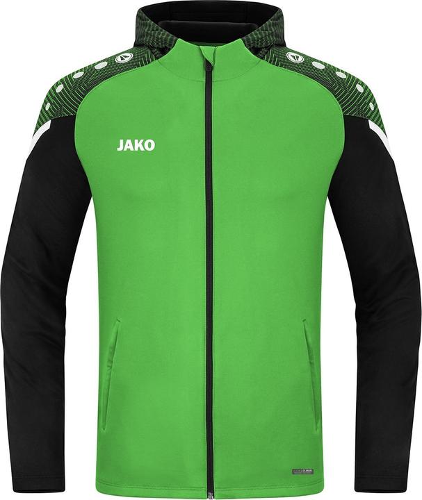 Black, soft green