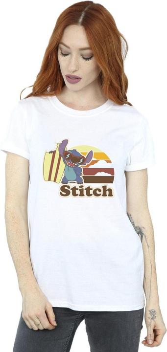 Image du produit Disney - T-shirt LILO AND STITCH BITTEN SURFBOARD - Femme (S)