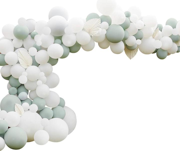 Produktbild Ginger Ray Ballonbogen - Salbeiweiss (200St.) (1 x)