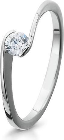 Image du produit Breuning BAGUE - BILLETTE. 0,20 Ct. H/si (57, Or 585/14 K)