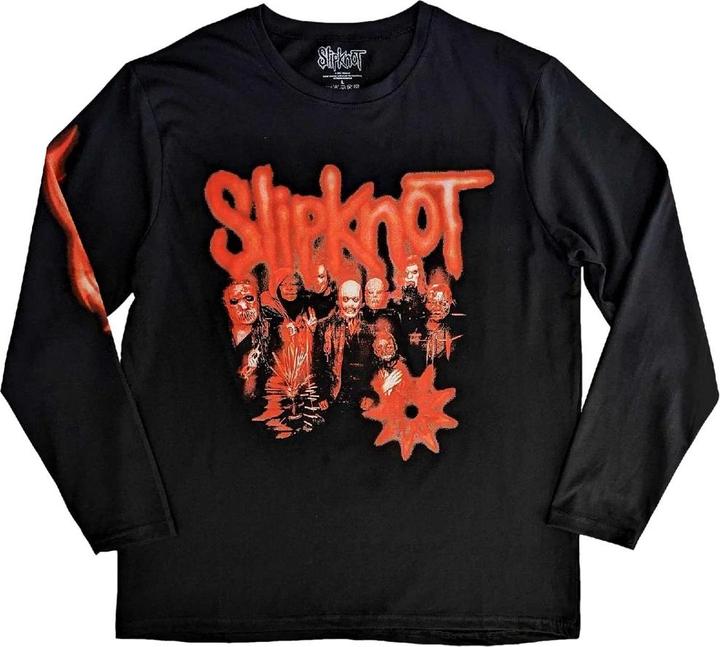 Produktbild Slipknot The End So Far Tribal TShirt Rückseitiger Aufdruck Langärmlig (S)