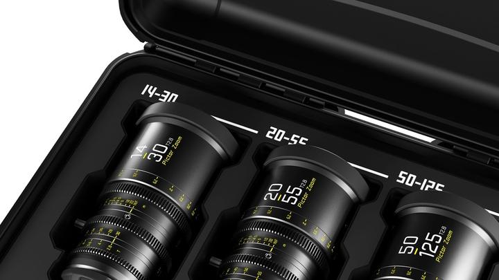 Image du produit Dzofilm Kit 3 objectifs Pictor Zoom (14-30/20-55/50-125 T2.8) (Arri PL, APS-C / DX)