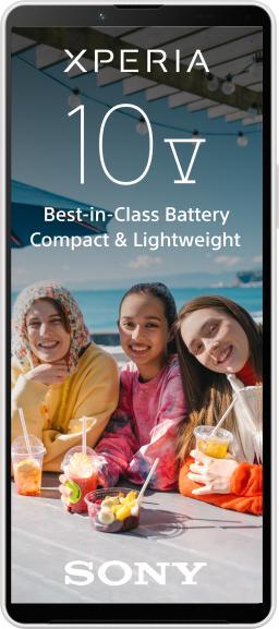 Produktbild Sony Xperia 10 V (128 GB, White, 6.10", SIM + eSIM, 48 Mpx, 5G)
