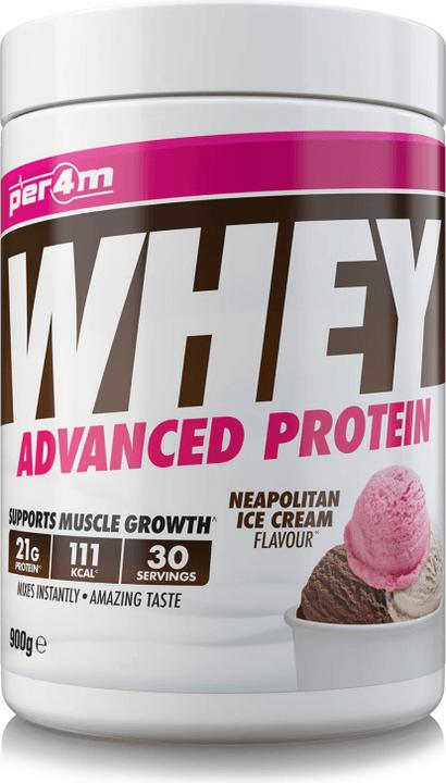 Image du produit Per4m Protéine Whey avancée (Crème glacée napolitaine, 1 pcs, 1069 g)