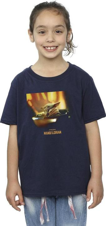 Image du produit Star Wars - T-shirt THE MANDALORIAN GROGU PAINTED - Fille (116)