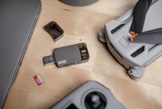 Image du produit Newell lecteur de carte mémoire Hub OTG 3en1 (USB-C, USB)