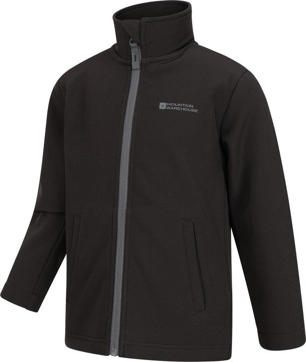 Actual product image Mountain Warehouse Childrens/Kids Grasmere Soft Shell Jacket (104)