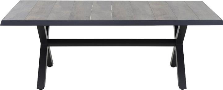 Produktbild Siena Garden Sincro Dining Tisch 200x100cm matt anthrazit / washed grey (200 cm)