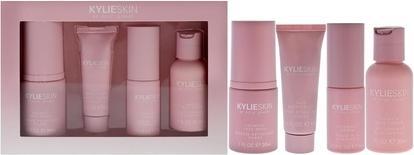 Actual product image Kylie Jenner Skin Discovery Set by Kylie Cosmetics for Women - 4 Piece 1 Oz Foaming Face Wash (Facial care set)