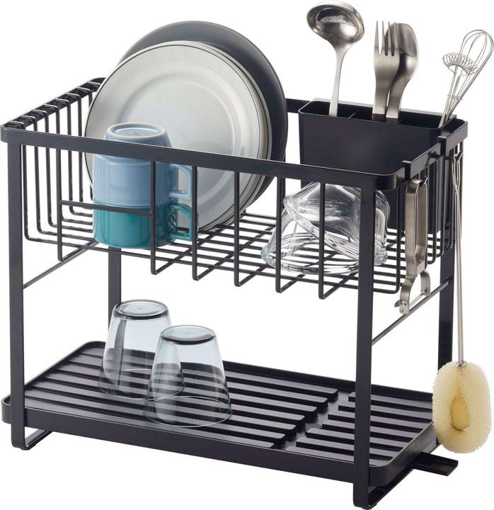 Actual product image Yamazaki Abtropfgestell mit zwei Ebenen TOWER