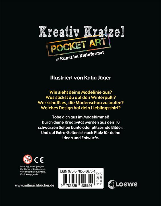 Produktbild Kreativ-Kratzel Pocket Art: Fashion