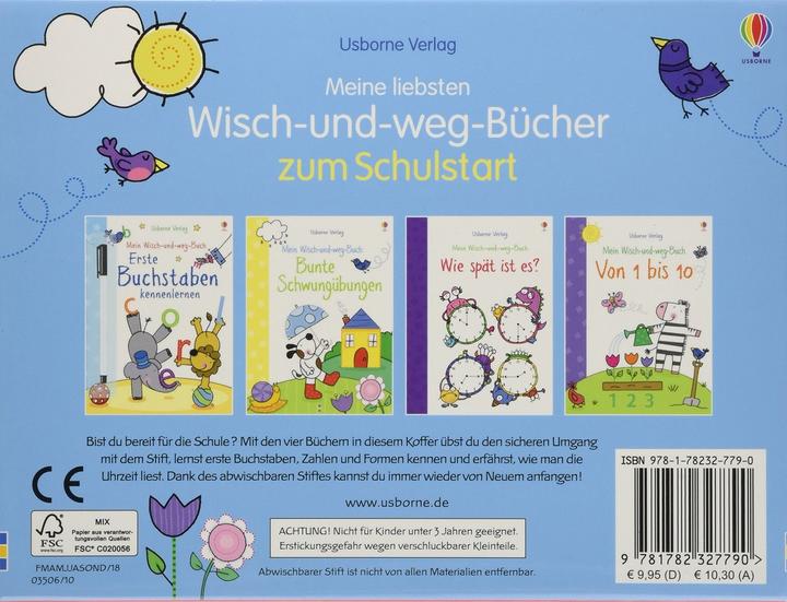 Produktbild Meine liebsten Wisch-und-weg-Bücher zum Schulstart (Deutsch, 2018)