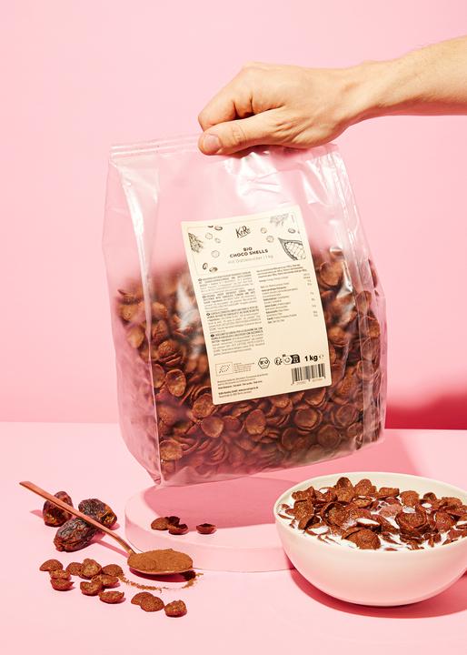 Immagine prodotto KoRo Croccanti ciotole di cereali biologici per la colazione addolcite con aroma di cioccolato e (1000 g)