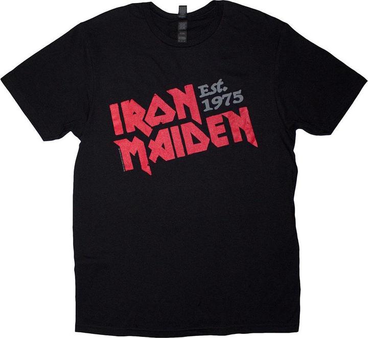 Produktbild Iron Maiden Est. 1975 TShirt Logo (L)