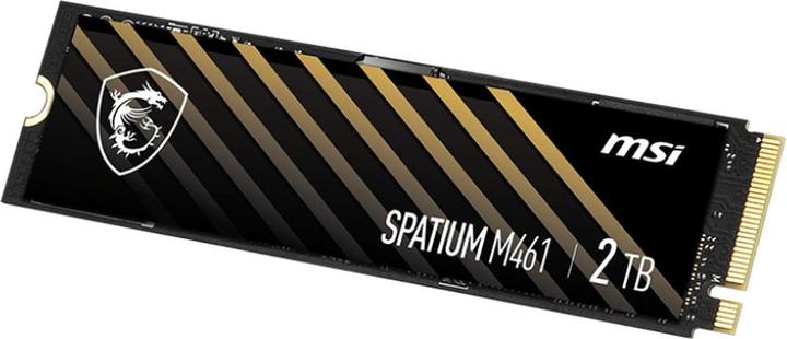 Productafbeelding MSI SSD 2TB M.2 Gen4 Spatium M461 PCIe 4.0 5000/4200 QLC (2000 GB, M.2 2280)