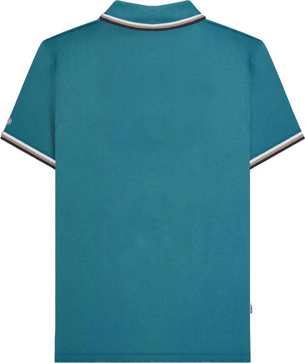 Actual product image Lambretta Mens SS25 Triple Tipped Polo Shirt (4XL)