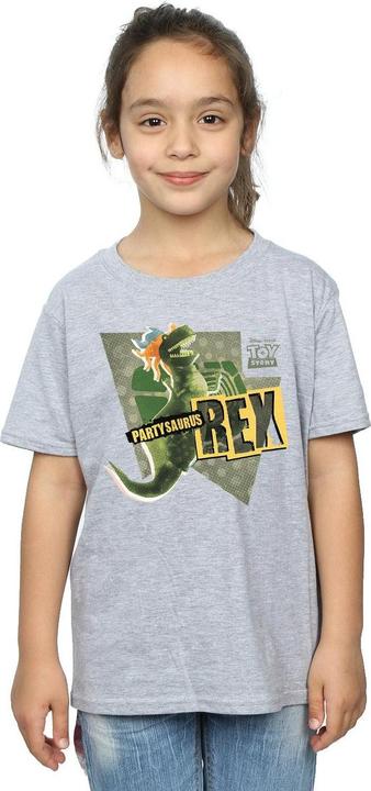 Actual product image Disney Girls Toy Story Partysaurus Rex Cotton T-Shirt (152, 158)