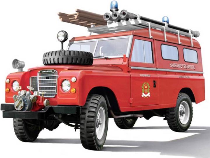 Produktbild Italeri Automodell 1:24 Land Rover Fire Truck
