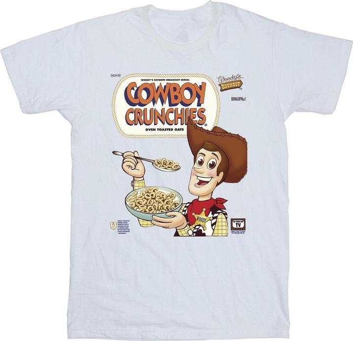 Actual product image Disney Girls Toy Story Woody Cowboy Crunchies Cotton T-Shirt (128)