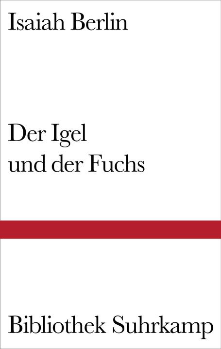 Valeurs nutritives et ingrédients Der Igel und der Fuchs (Allemand, Isaiah Berlin, 2009)
