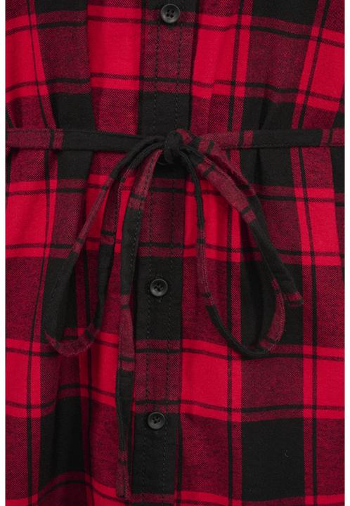 Image du produit Brandit T-shirt manches longues femme Lucy Taille 4XL Couleur rouge/noir (4XL)