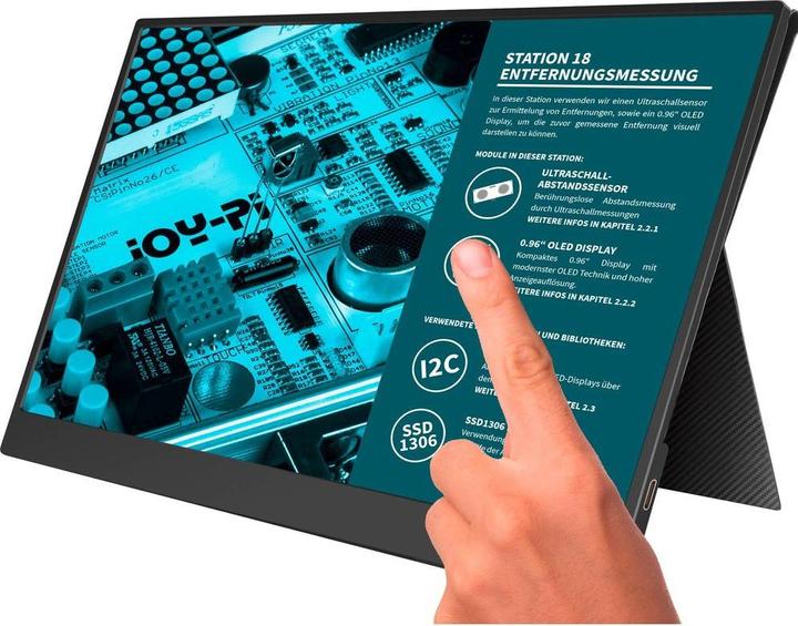 Actual product image Joy-it Joy-View 13 (1920 x 1080 pixels, 13.30")