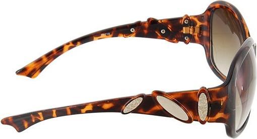 Produktbild Hermex Damen Elegante Sonnenbrille UV400 - LEOPARD Schwarz
