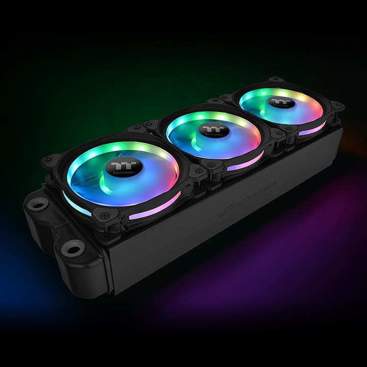 Image du produit Thermaltake Riing Duo 12 RGB LED Fan - 120mm Set of 3 (120 mm, 3 x)