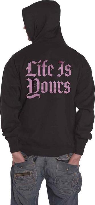 Produktbild Universal Textiles Adult Life Is Yours Text Hoodie (XXL)