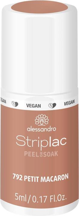 Image du produit Alessandro Striplac Peel or Soak - Petit Macaron (Petit macaron, Vernis à ongles effet gel)