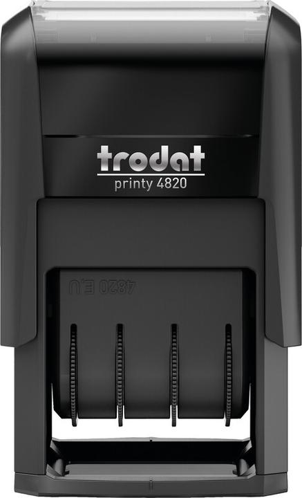 Actual product image Trodat Printy self-inking date stamp