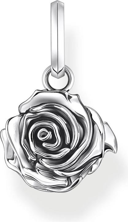 Thomas Sabo Anhänger Midnight Rose Silber (Sterling Silber 925)
