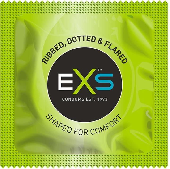 Actual product image EXS Ribbed & Dotted (100 pcs.)