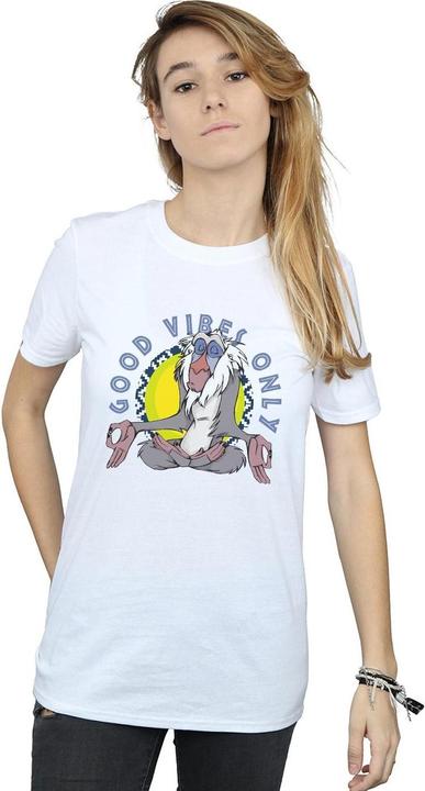 Image du produit Disney - T-shirt THE LION KING RAFIKI GOOD VIBES ONLY - Femme (L)