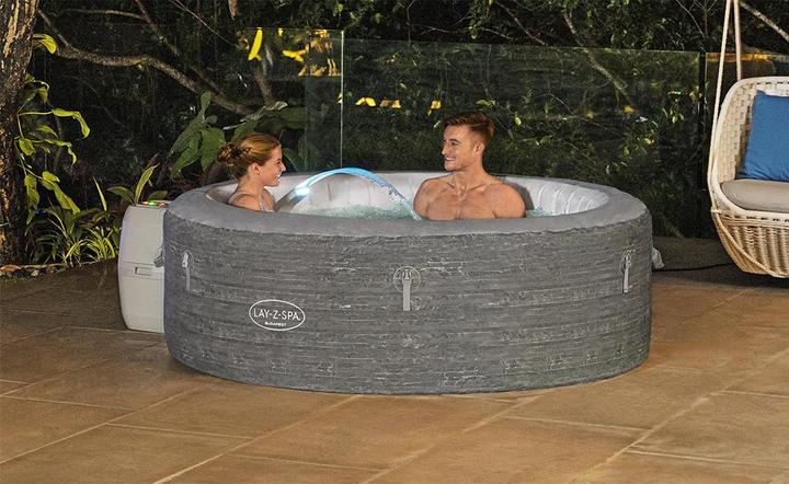 Actual product image Bestway LAY-Z-SPA Xtras LED-Wasserfall