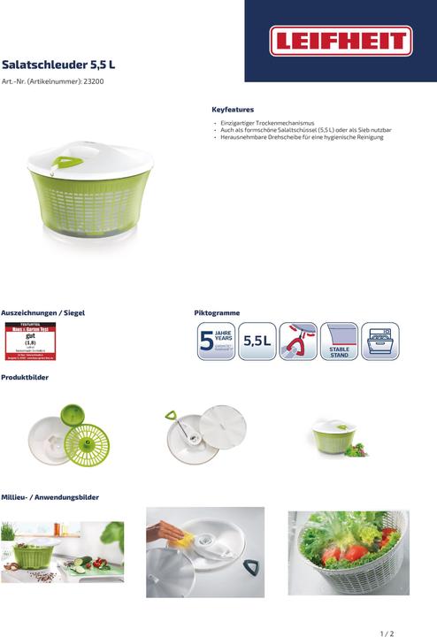 Actual product image Leifheit ComfortLine