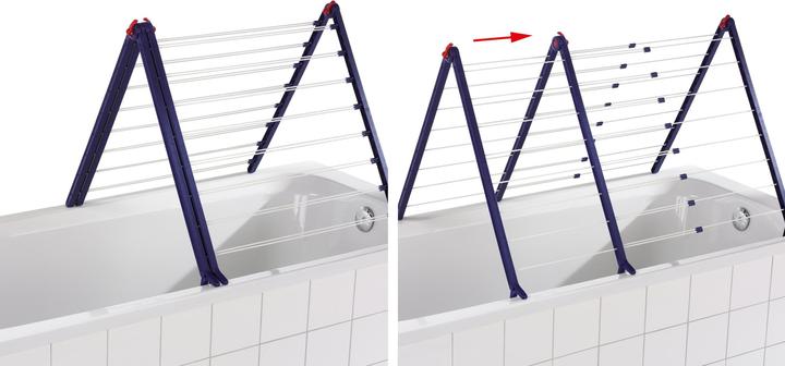 Produktbild Leifheit Badewannentrockner Pegasus Bath 190 Extendable (18.90 m)