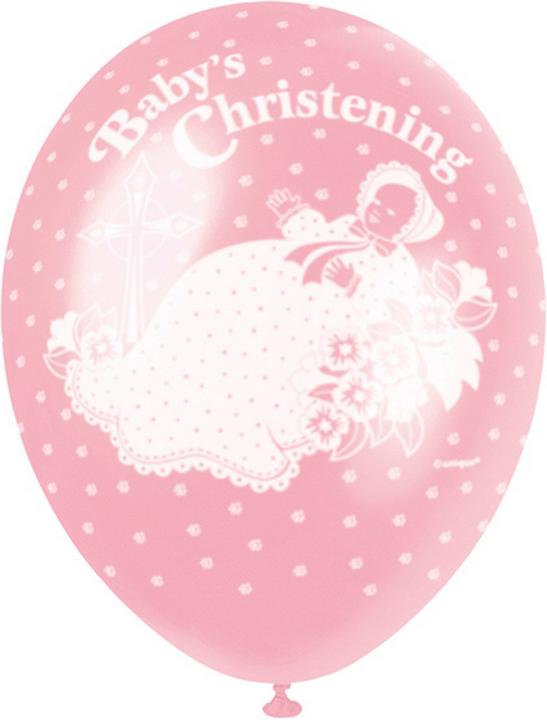 Immagine prodotto Unique Party Palloncini per bambini in lattice per il battesimo (1 x)